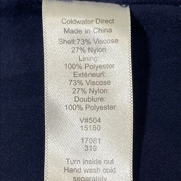 NWT’s Gorgeous Coldwater Creek Midnight Blue Velvet Blazer Size 8